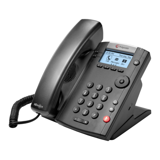 SW Comms Polycom VVX201 Quick User Manual