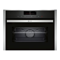 NEFF C18FT28G0 Instruction Manual