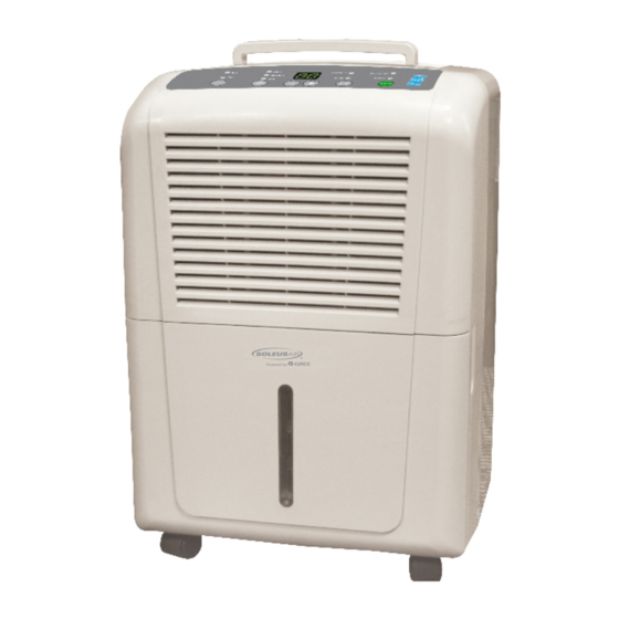 User Manuals: Gree Soleus Air GL-DEH-30-1 Dehumidifier
