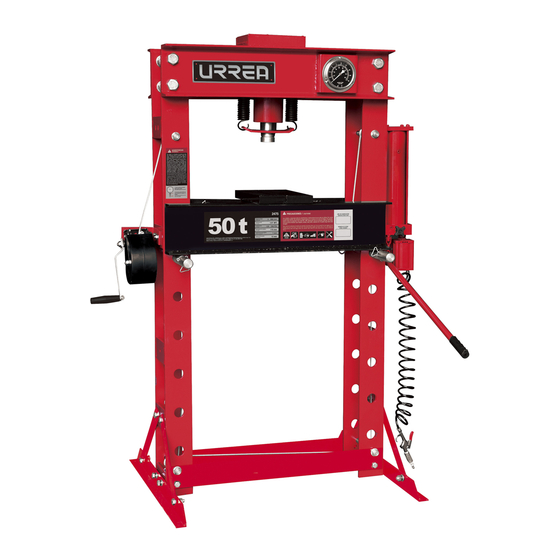 Urrea 2475 User Manual And Warranty