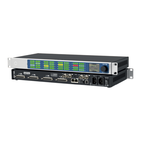 RME Audio M-32 AD Pro II-D User Manual