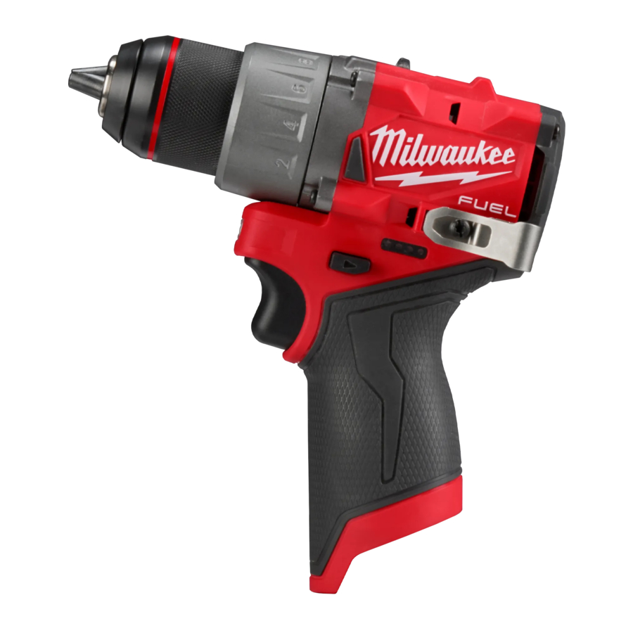 Milwaukee M12 FUEL 3403-20, 3404-20 - HAMMER DRILL/DRIVER Manual