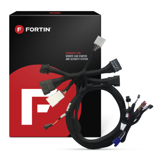 Fortin EVO-ONE THAR-TOY13 Installation Manual
