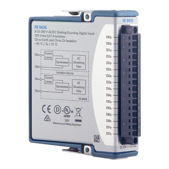 National Instruments NI-9939 Manuals
