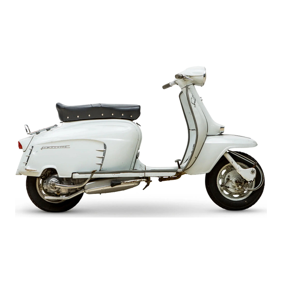 Lambretta X150 Special Instruction Booklet