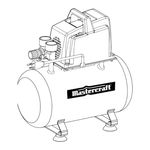 MasterCraft 2-GALLON (7.6 L)AIR COMPRESSOR Instruction Manual