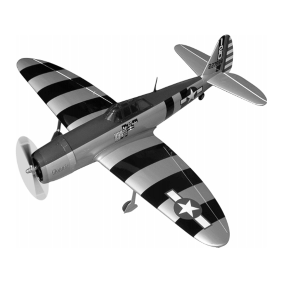 Model Tech P-47 Thunderbolt Instructions For Final Assembly