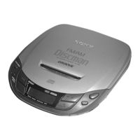 Sony D-F181 - Fm/am Portable Cd Player Service Manual