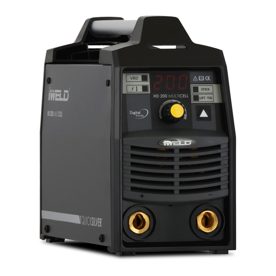 iWeld HD 200 MULTICELL User Manual