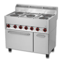 RM Gastro SPT - 90/5 ELS Instructions For Installation And Use Manual