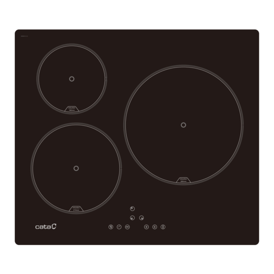 Cata IB 6303 BK/A Installation, Use And Maintenance Instructions