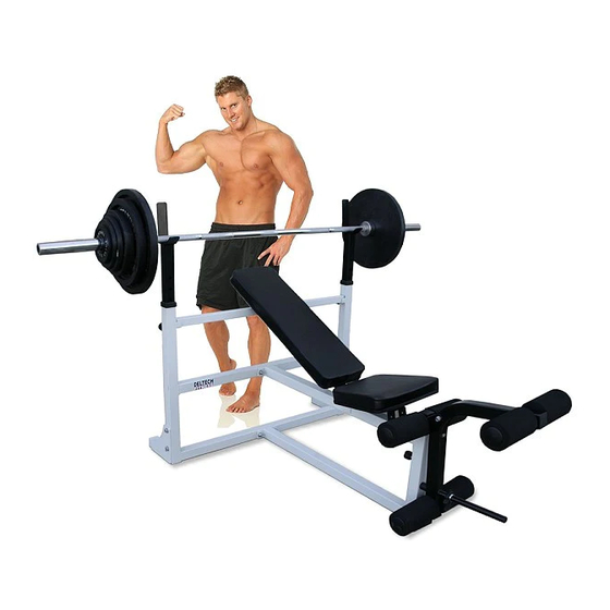 Deltech Fitness DF1000 Assembly Manual