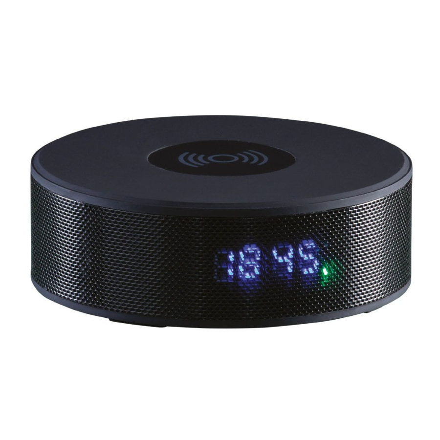 Daewoo AVS1376 - Clock Radio Bluetooth Rechargeable Speaker with Charging Pad Manual