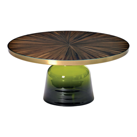ClassiCon BELL COFFEE TABLE Instructions