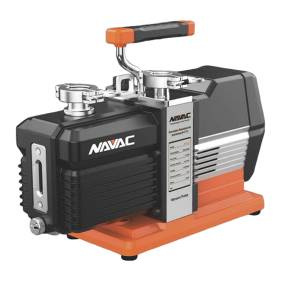 NAVAC NP12DA1 User Manual