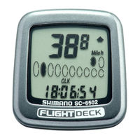 Shimano flightdeck sc6501 User Manual
