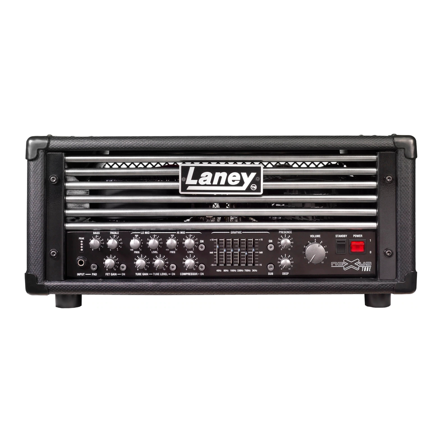 Laney Nexus FET Manuals