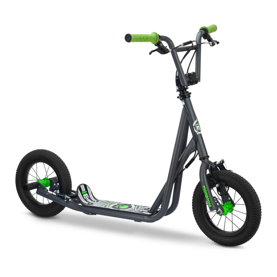 User Manuals: Mongoose R6174 Youth Kick Scooter