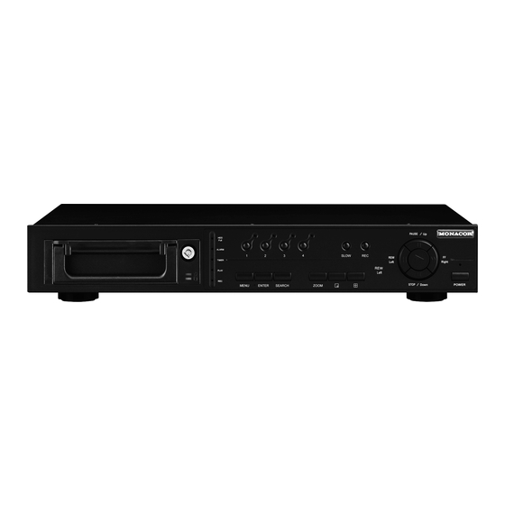Monacor DMR-408A Instruction Manual