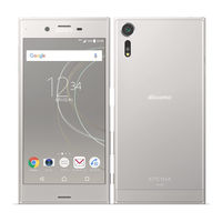 Docomo xperia XZS SO-03J Instruction Manual