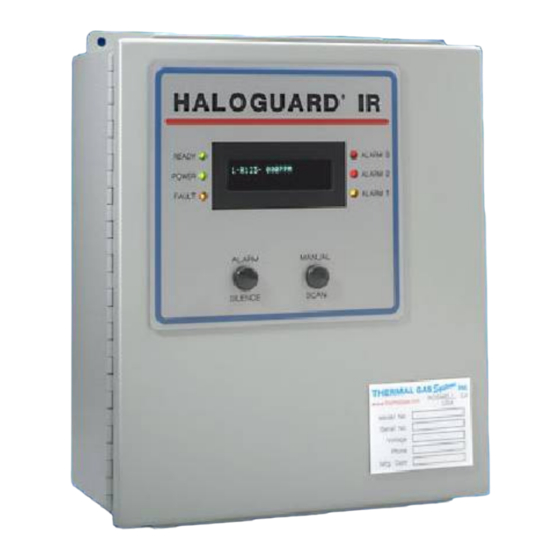 Thermal Gas Systems HALOGUARD IR Instruction Manual