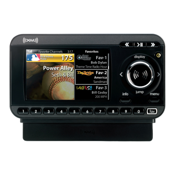 Sirius XM RAdio XM Xpress Quick Start Manual