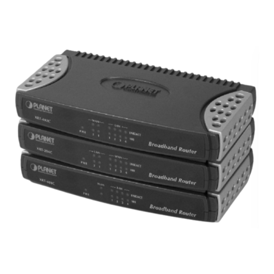 Planet XRT-401C User Manual