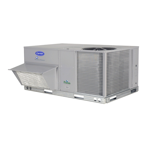 Carrier WeatherMaster 50HCQ04-12 Service And Maintenance Instructions