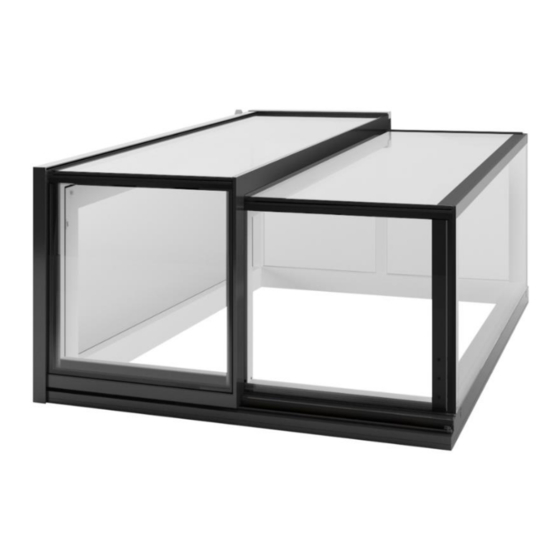 GLAZING VISION Free Standing Skybox Manuals