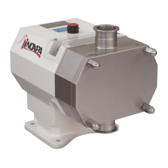 INOXPA HLR Installation, Service And Maintenance Instructions