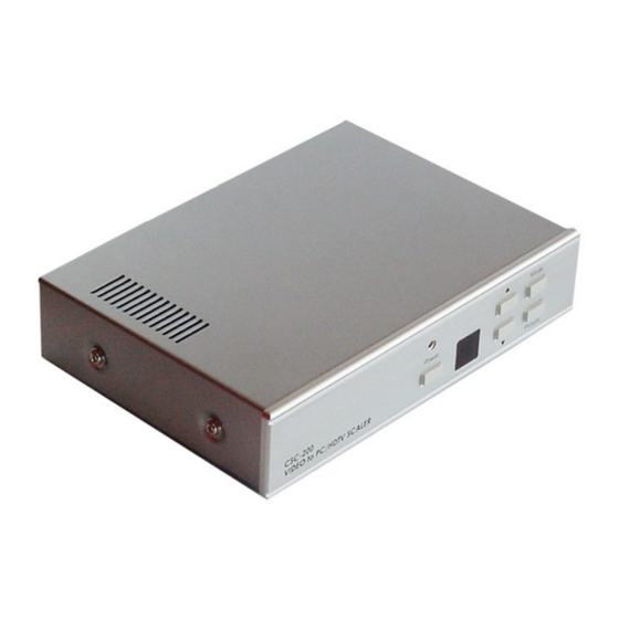 Converters.TV 82 Operation Manuals
