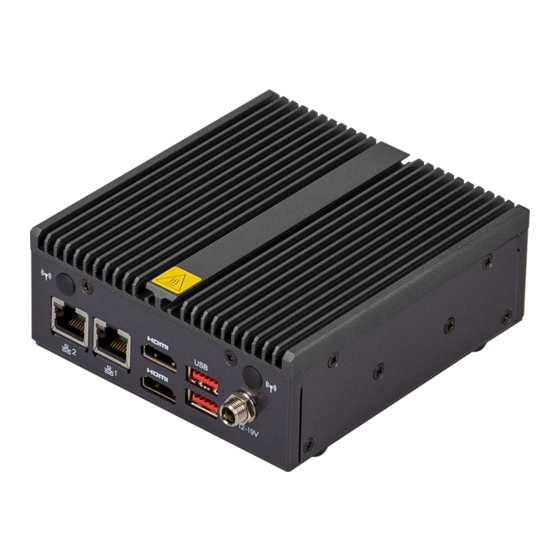 GIGAIPC QBiX-TGLA1135G7-A1 Quick Start Manual