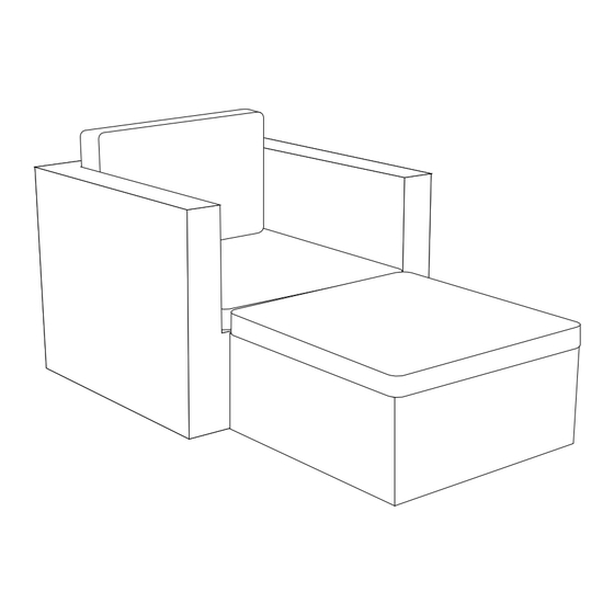 User Manuals: sweeek. GENOVA WKSOFA Furniture