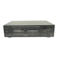 Sony TC-WR445 Service Manual