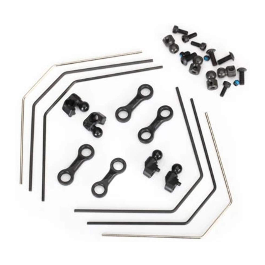 Traxxas 4-TEC 2.0 AWD CHASSIS (8398) - Front and Rear Sway Bar Manual