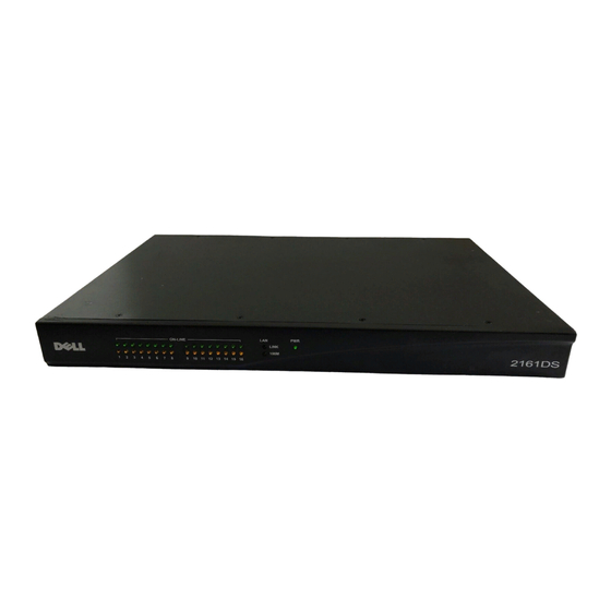 Dell 2161DS Hardware User's Manual