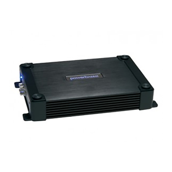 PowerBass ATM 600.1D Owner's Manual