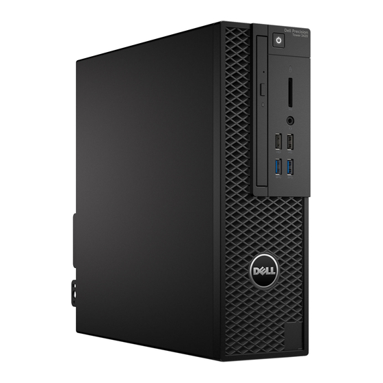 Dell Precision Tower 3420 Quick Start Manual