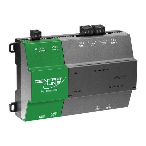 CentraLine HAWK 8000 Manual Backup