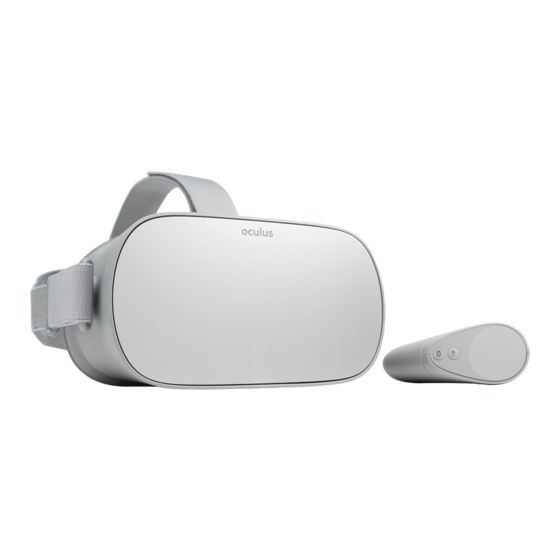 Oculus VR Go Getting Started
