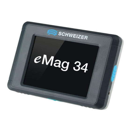 Schweizer eMag 34 Instructions For Use Manual