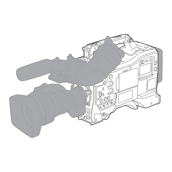 Panasonic AJ-CX4000G Manuals