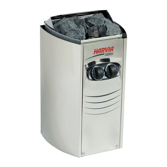 Harvia BC23 Instructions For Installation And Use Manual
