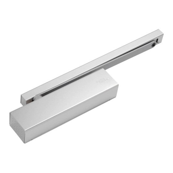 Dorma TS 92 G Installation Instructions
