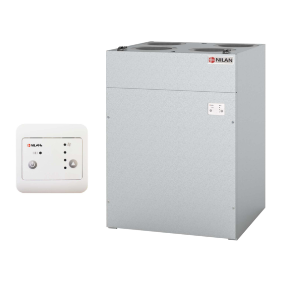 nilan Comfort 250 Top Installation Instructions Manual