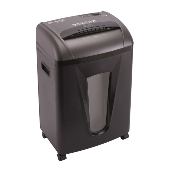 Swordfish 1400XCD Cross Cut Shredder Manuals