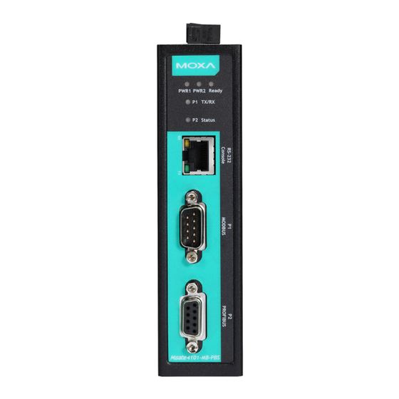 Moxa Technologies 4101I-MB-PBS-T User Manual