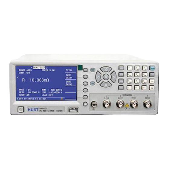 KUST Elektronik MM Series Operation Manual