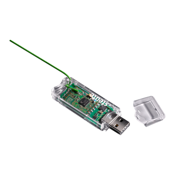 steute RF RxT SW868-USB Mounting And Wiring Instructions