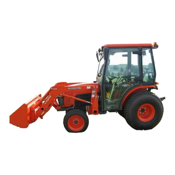 Kubota WSM B3000 Workshop Manual